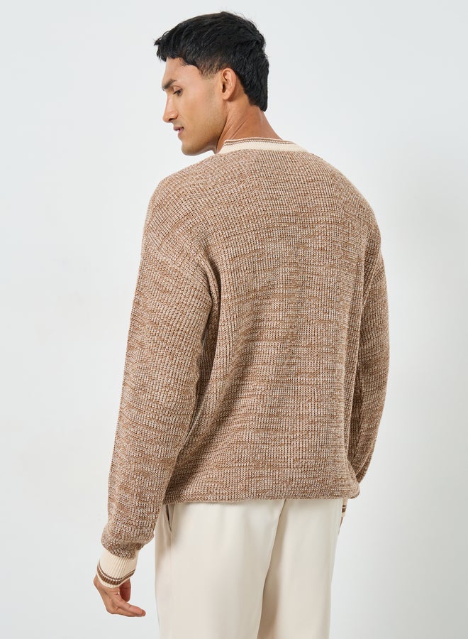 ستايلي سويتر محبوك بقصة مريحة - Image 5